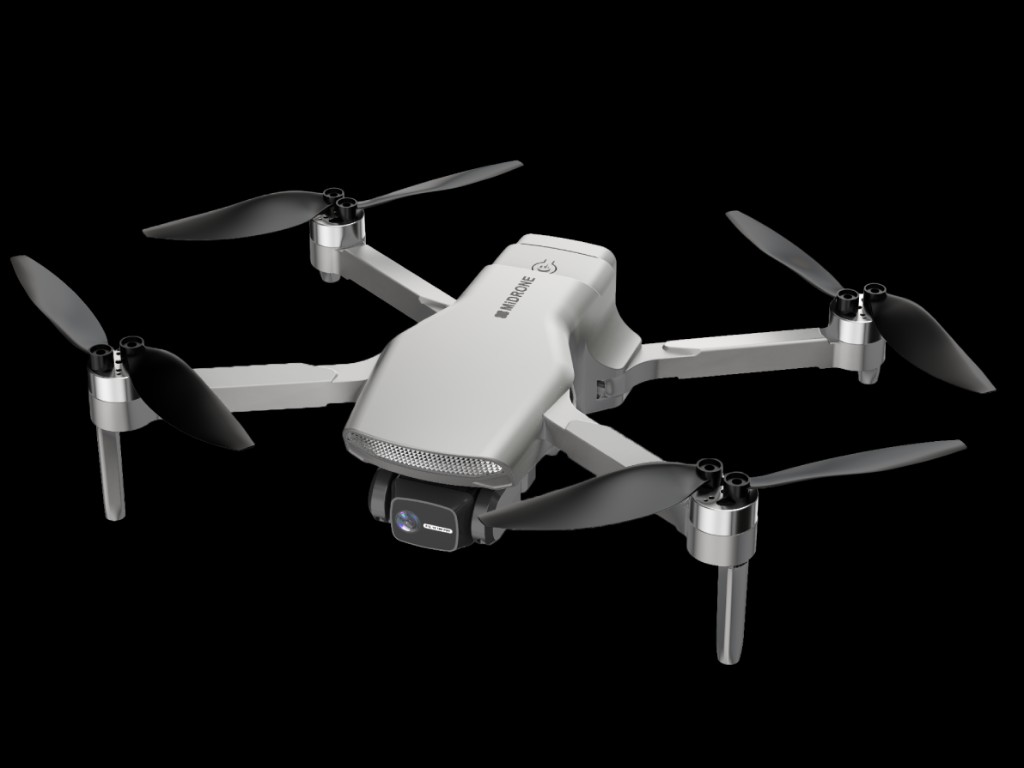 AIR 100 déployé avec nacelle caméra